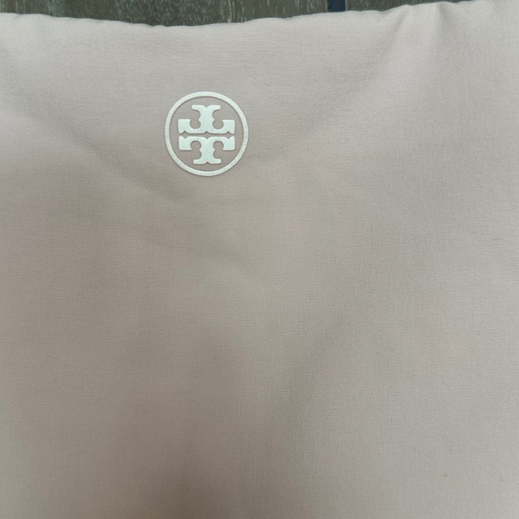 TORY BURCH PLEATED HEM TENNIS SKIRT IN COTTON PINK size XL - Picture 3 of 4